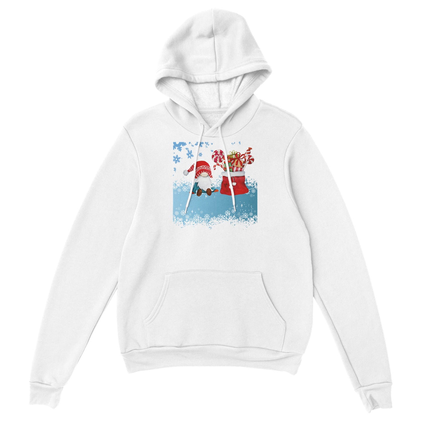 christmas gnome - Premium Unisex Pullover Hoodie