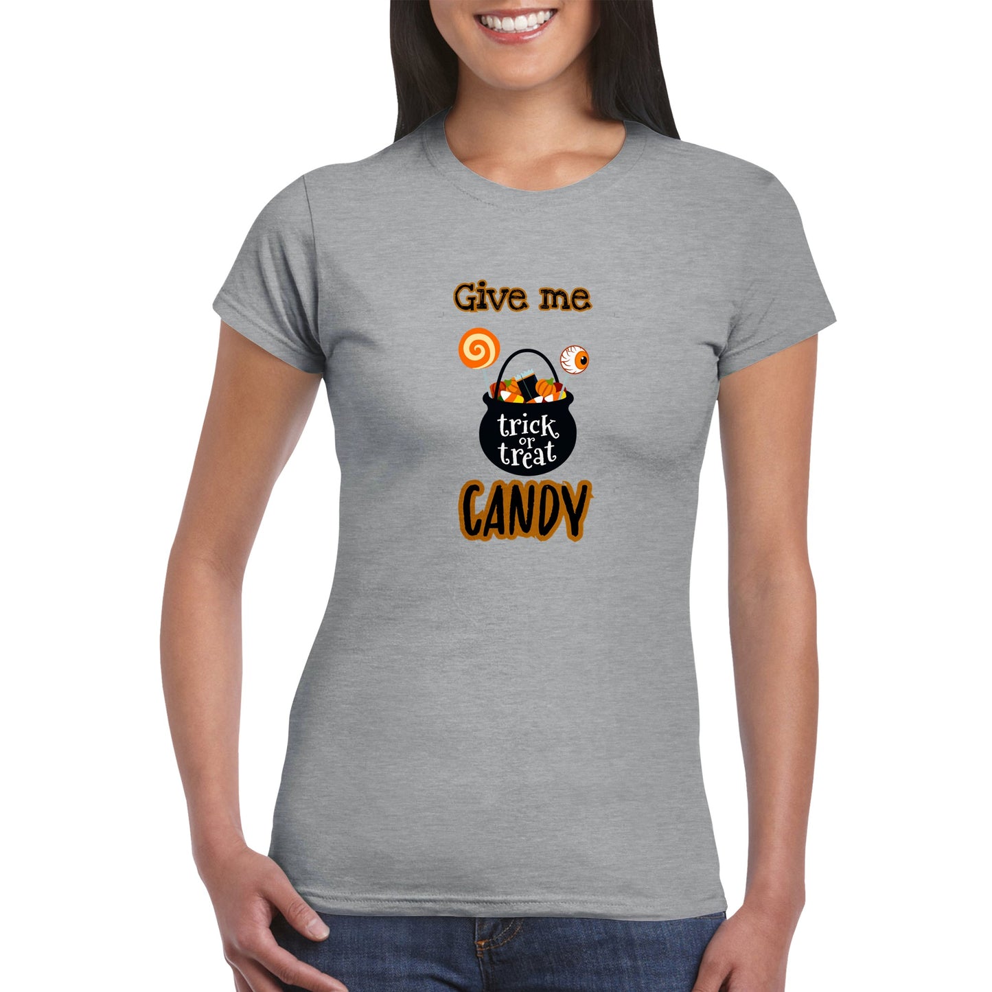 Give me candy -Classic Womens Crewneck T-shirt