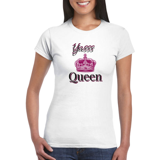 Yasss Queen - Classic Womens Crewneck T-shirt