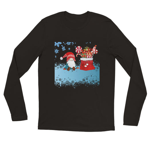 christmas gnome - Premium Unisex Longsleeve T-shirt
