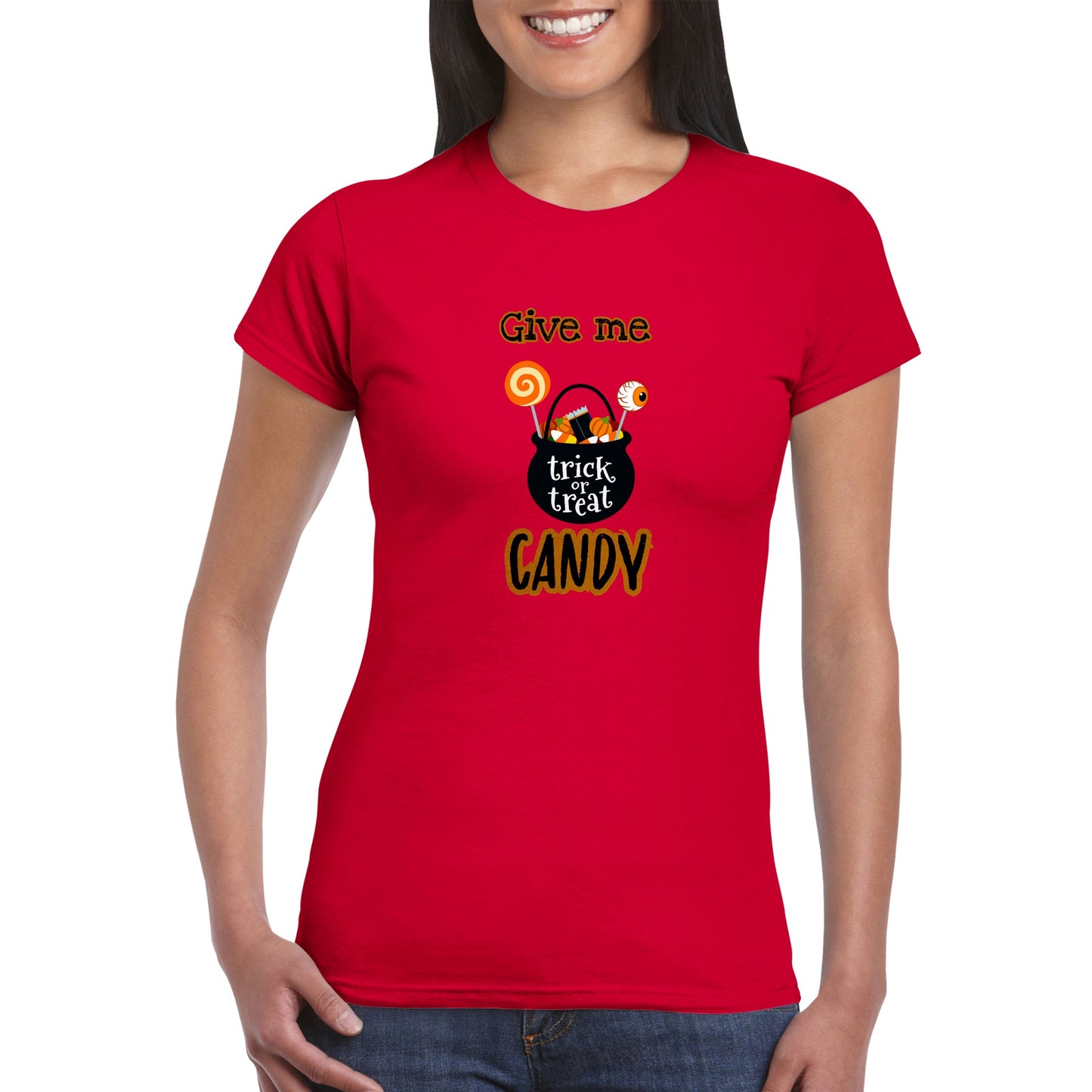 Give me candy -Classic Womens Crewneck T-shirt