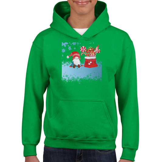 christmas gnome - Classic Kids Pullover Hoodie