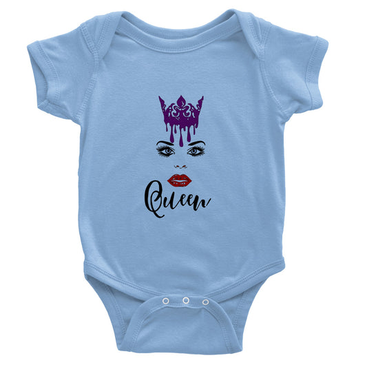 Crown Queen- Classic Baby Short Sleeve Bodysuit