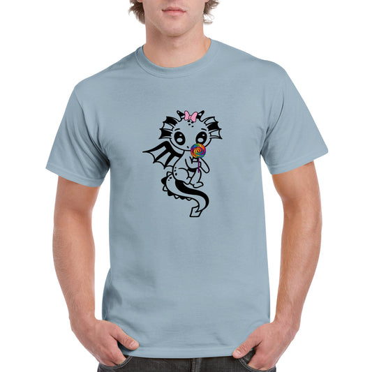 Lollipop Dragon-Heavyweight Unisex Crewneck T-shirt