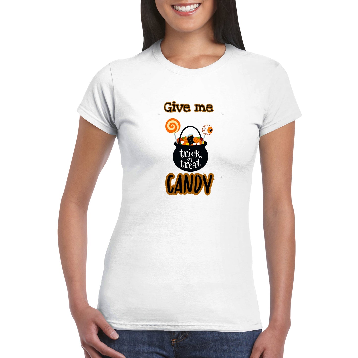 Give me candy -Classic Womens Crewneck T-shirt