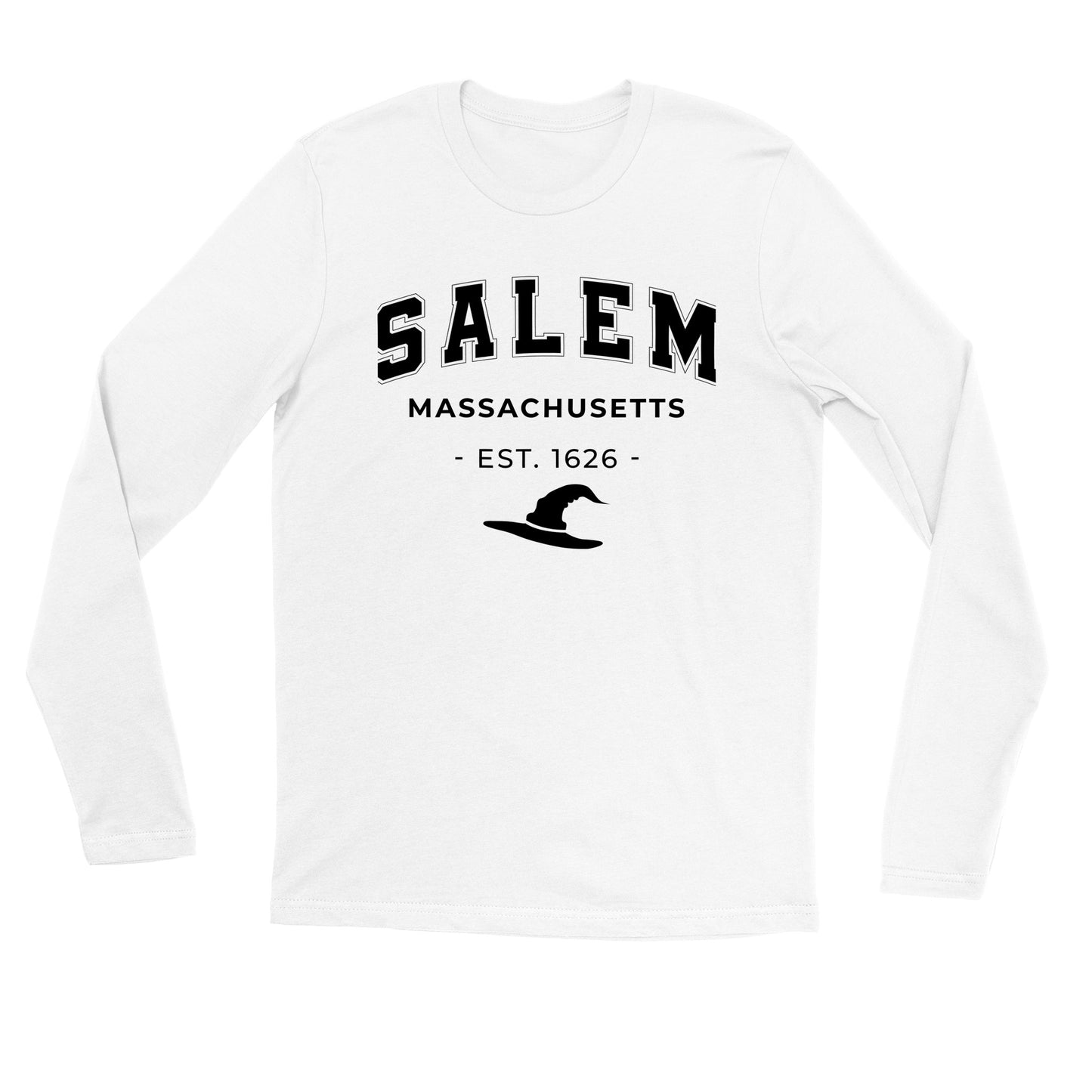 Salem Mass Witch hat - Premium Unisex Longsleeve T-shirt