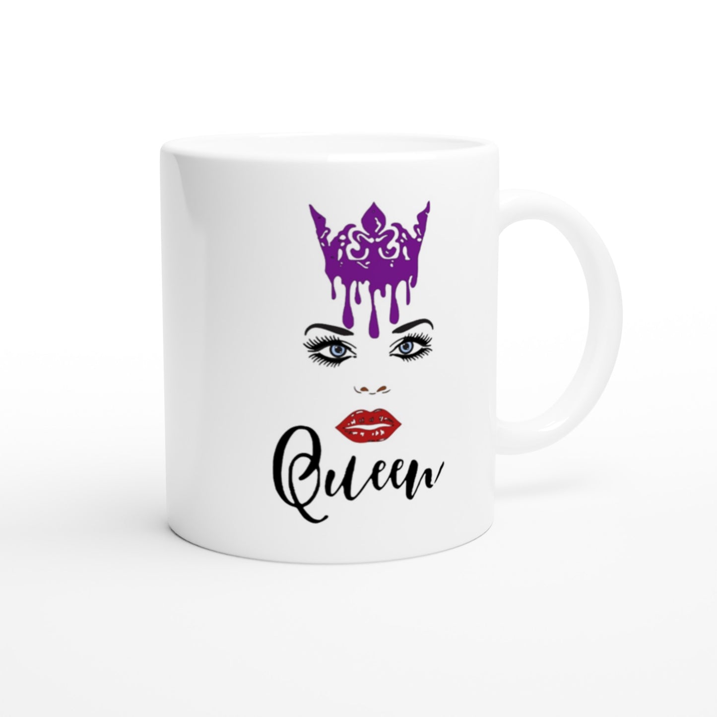 Crown Queen-White 11oz Ceramic Mug