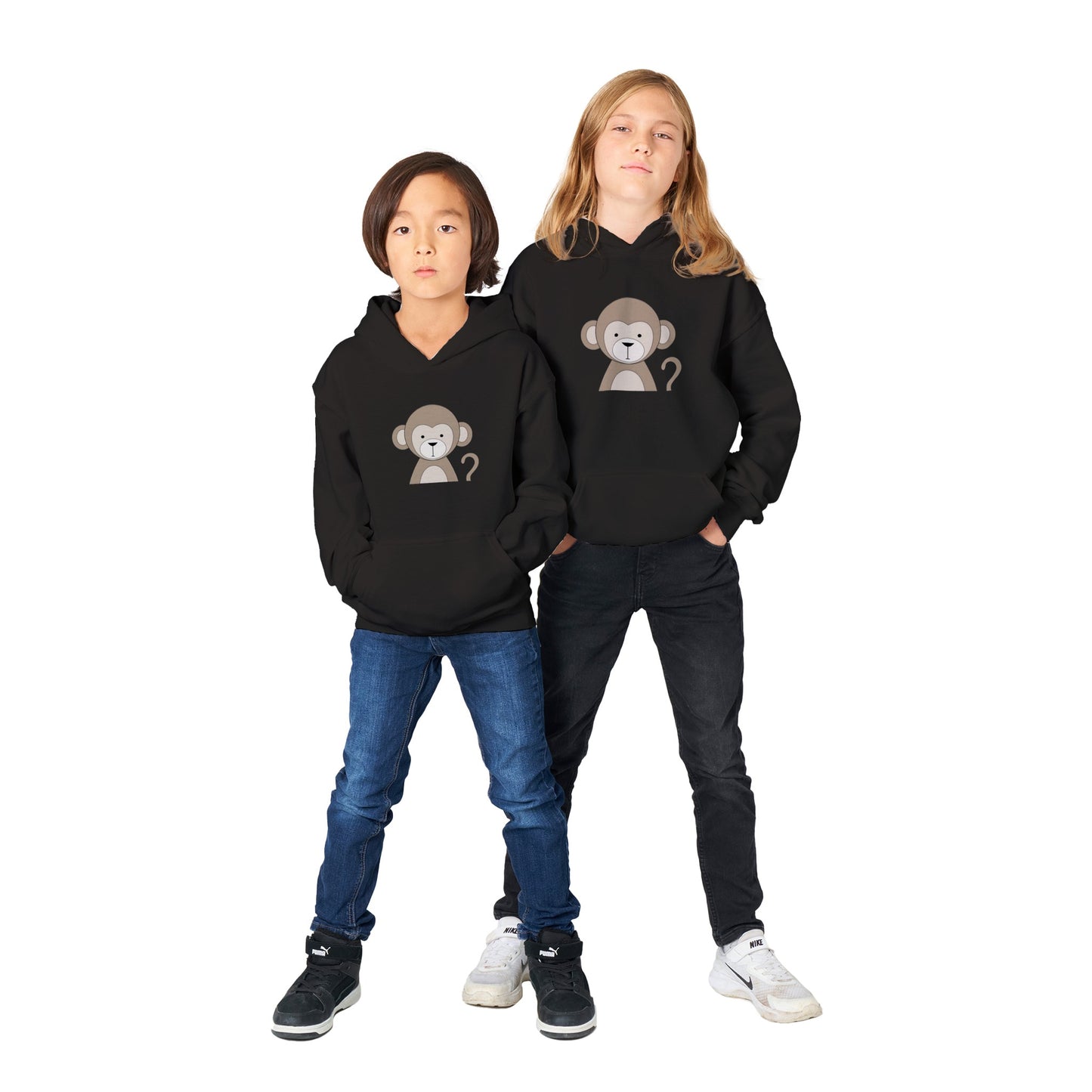 Monkey face and butt- kids clothing