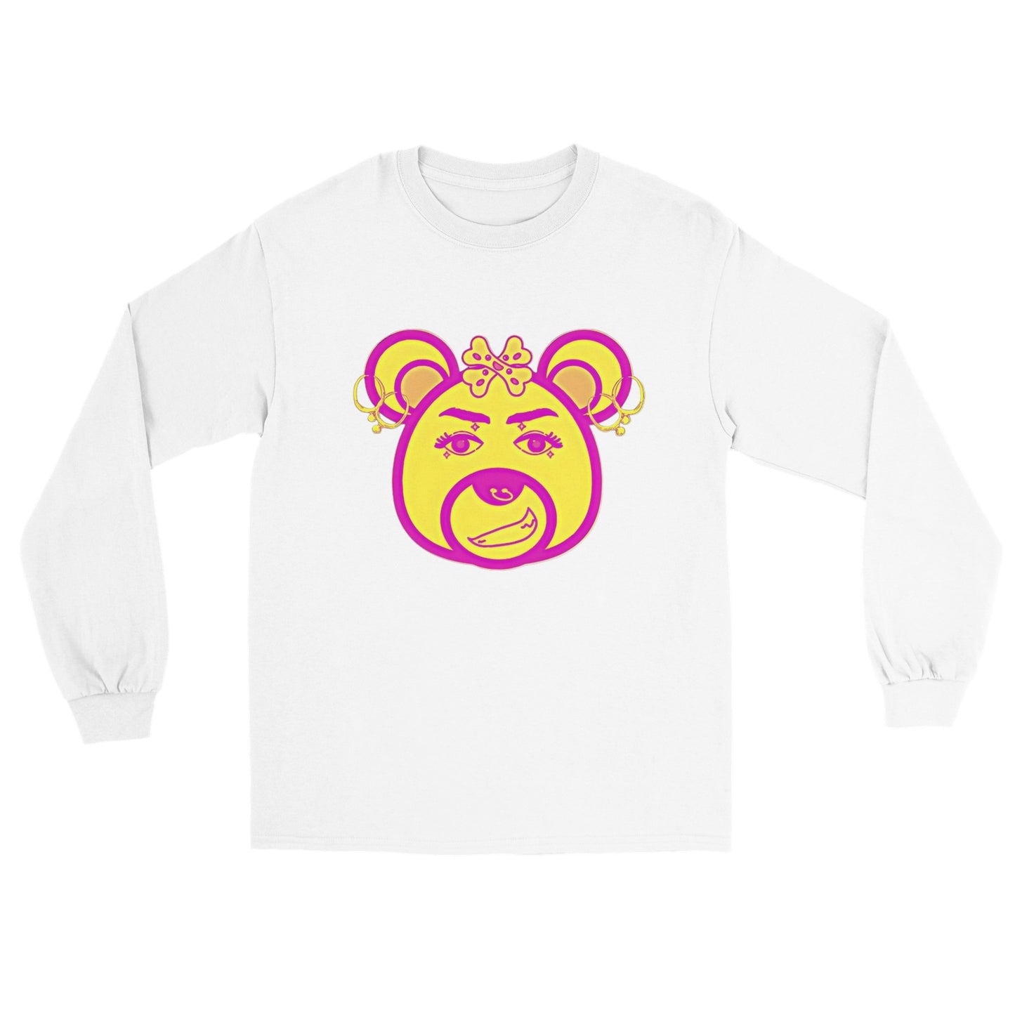 Neon Bear-Classic Unisex Longsleeve T-shirt