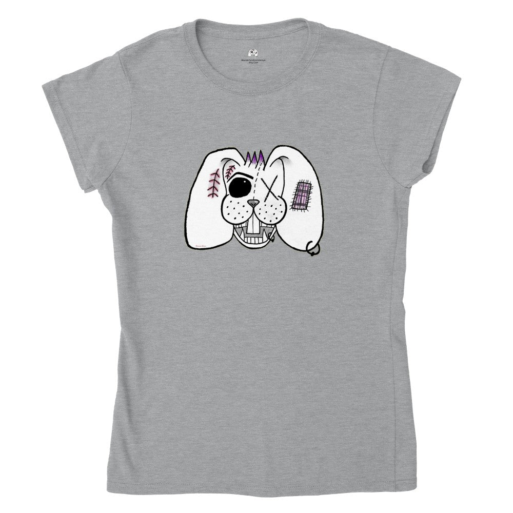Wonderland Monsters bunny - Classic Womens Crewneck T-shirt
