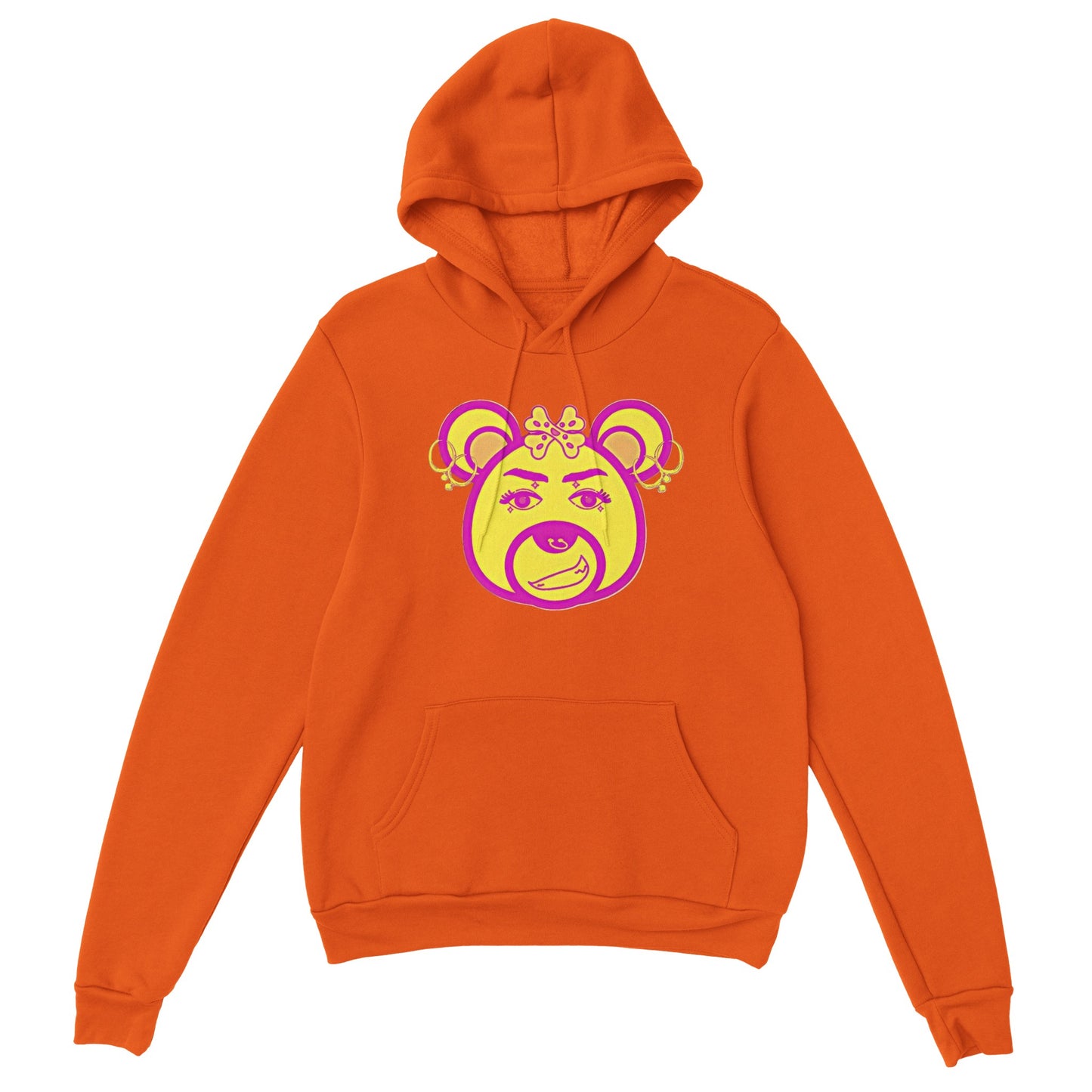 Neon Bear-Classic Unisex Pullover Hoodie