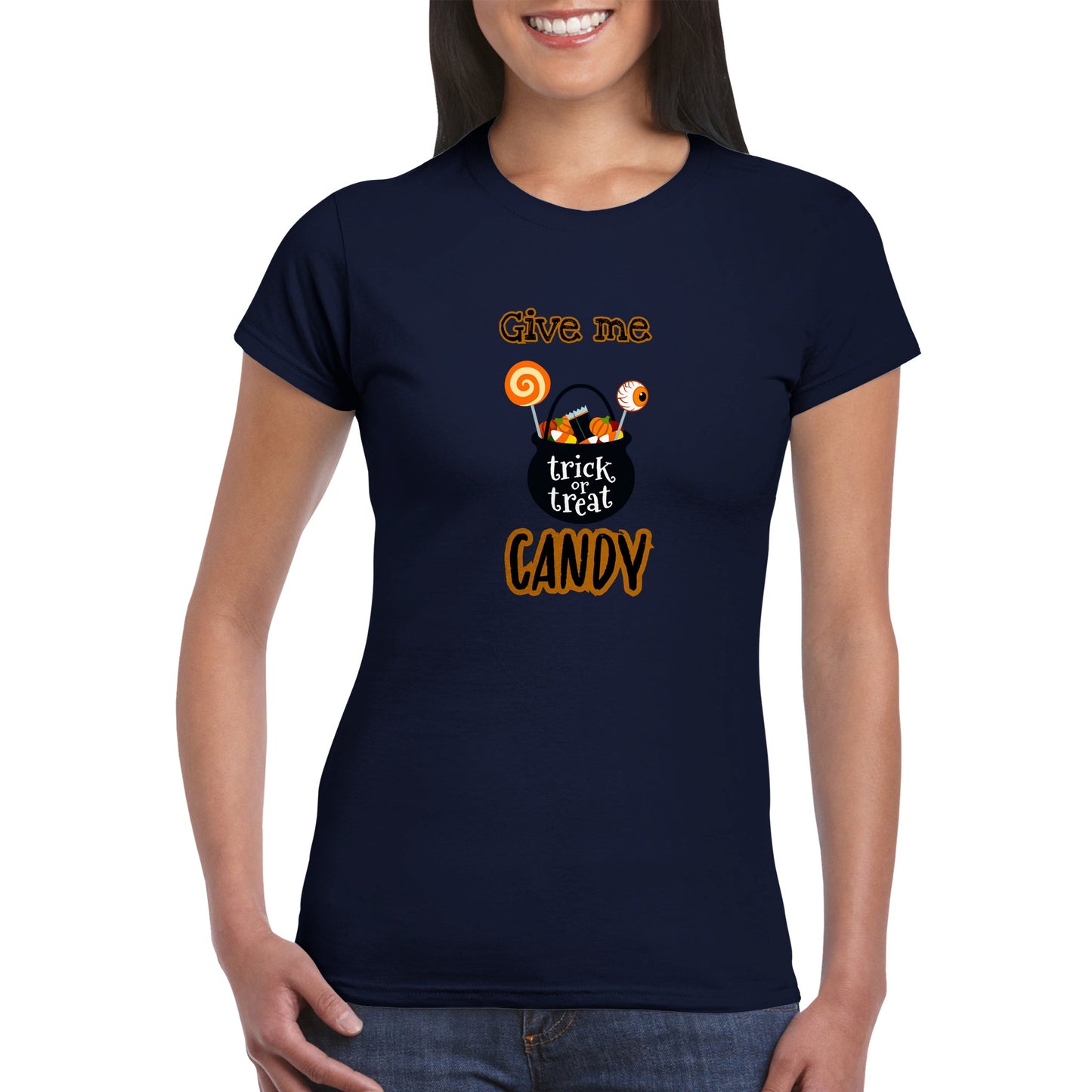 Give me candy -Classic Womens Crewneck T-shirt
