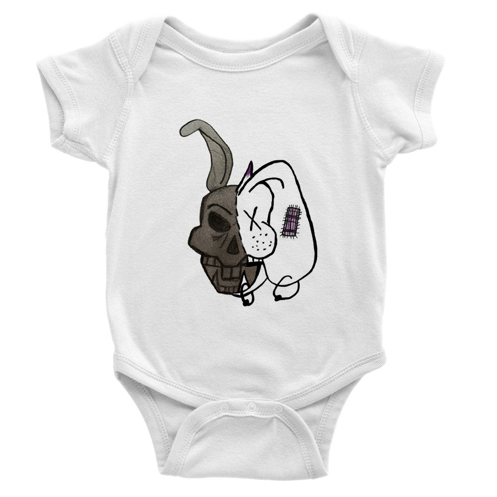 DEATH BUNNY - Classic Baby Short Sleeve Bodysuit