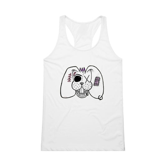 Wonderland Monsters bunny  Performance Womens Tank Top