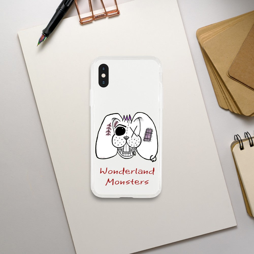 Wonderland Monsters bunny - Clear case