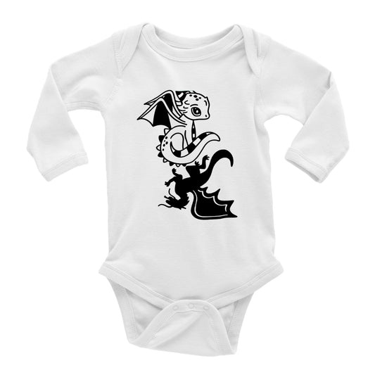 Cute Dragon-Classic Baby Long Sleeve Bodysuit