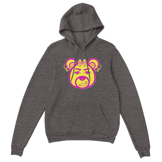 Neon Bear-Premium Unisex Pullover Hoodie