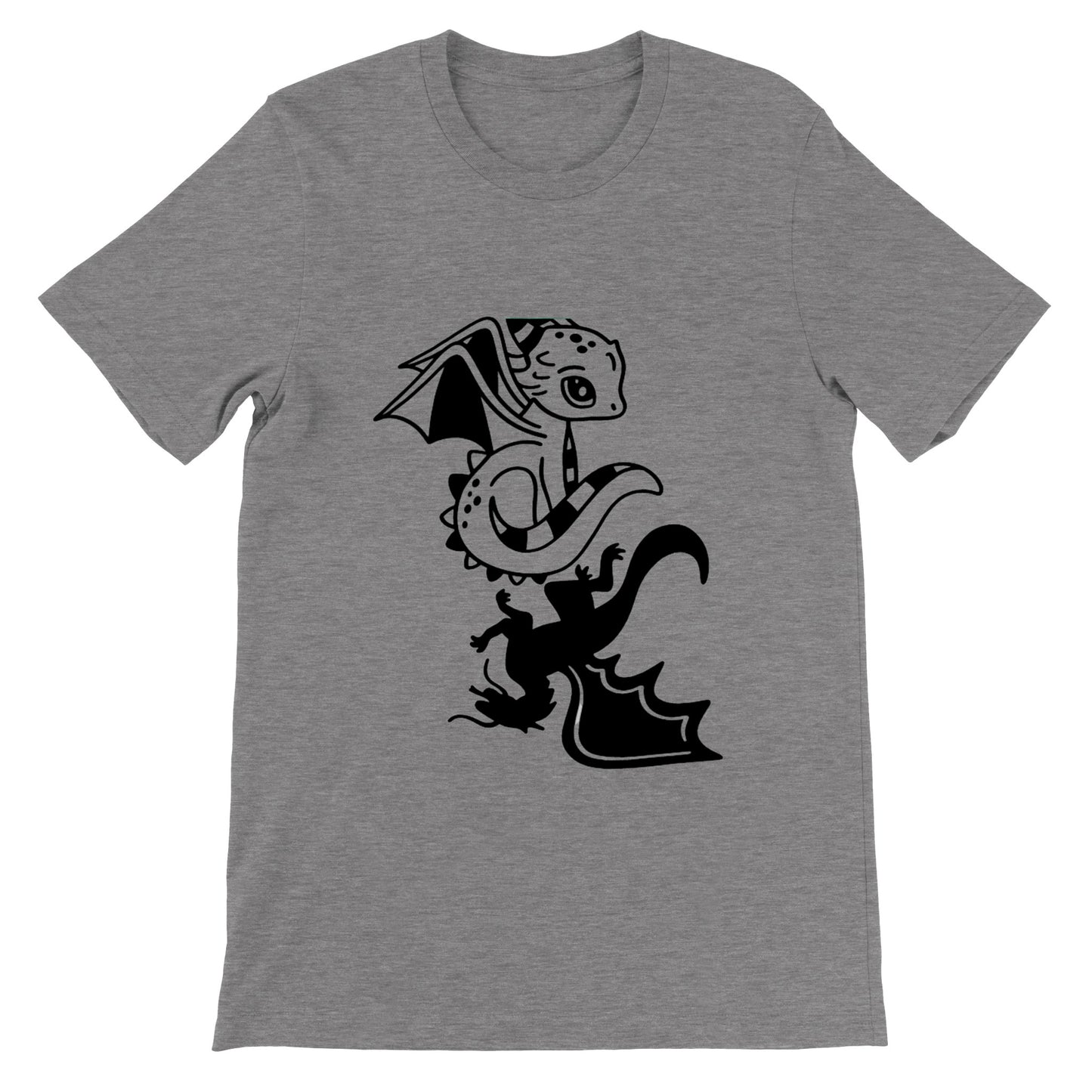 Cute Dragon-Premium Unisex Crewneck T-shirt