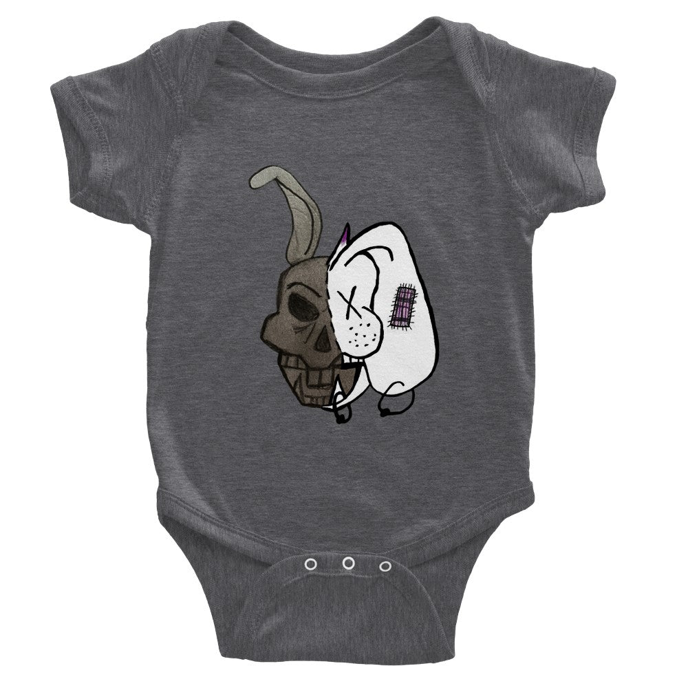 DEATH BUNNY - Classic Baby Short Sleeve Bodysuit