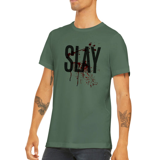 Slay bloodsplatter- Classic Unisex Crewneck T-shirt