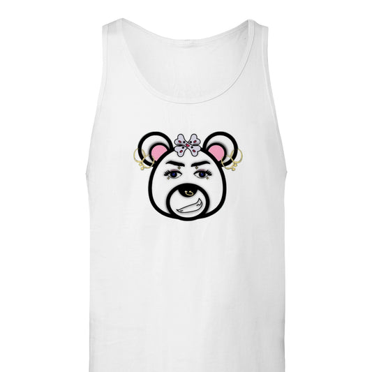 Premium Womens Tank Top- Punk Bear