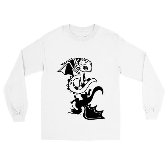 Cute Dragon-Classic Unisex Longsleeve T-shirt