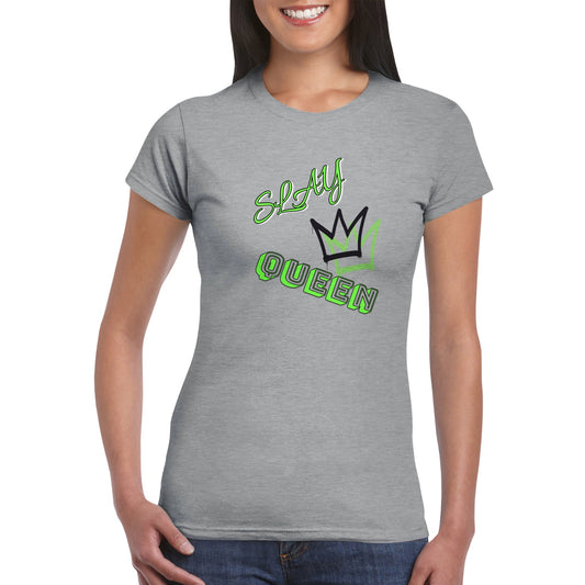 Slay Queen Crown-Classic Womens Crewneck T-shirt