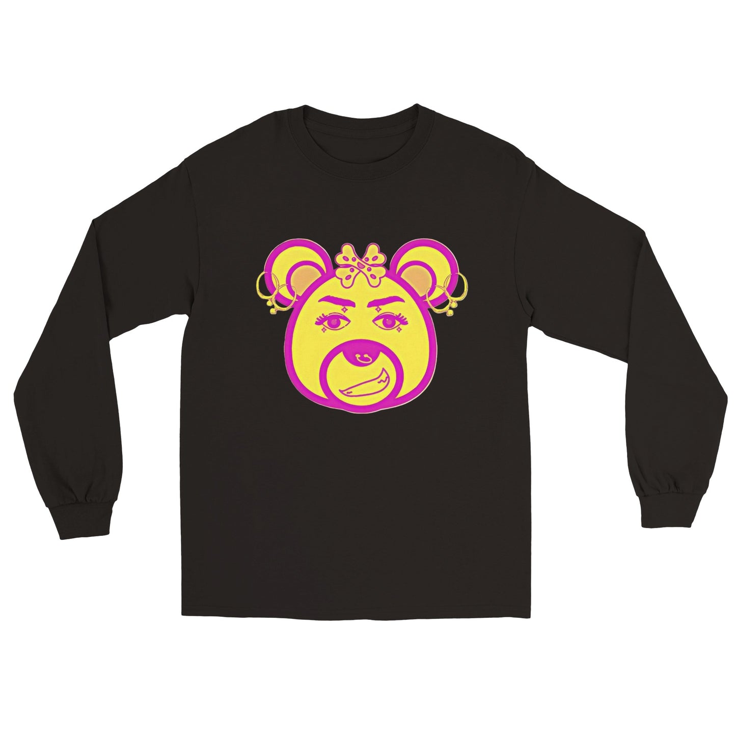 Neon Bear-Classic Unisex Longsleeve T-shirt