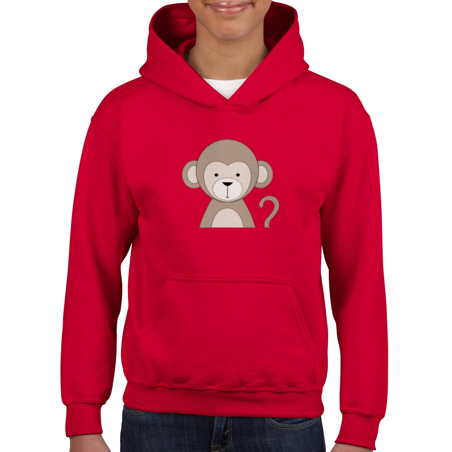 Monkey face and butt- kids clothing