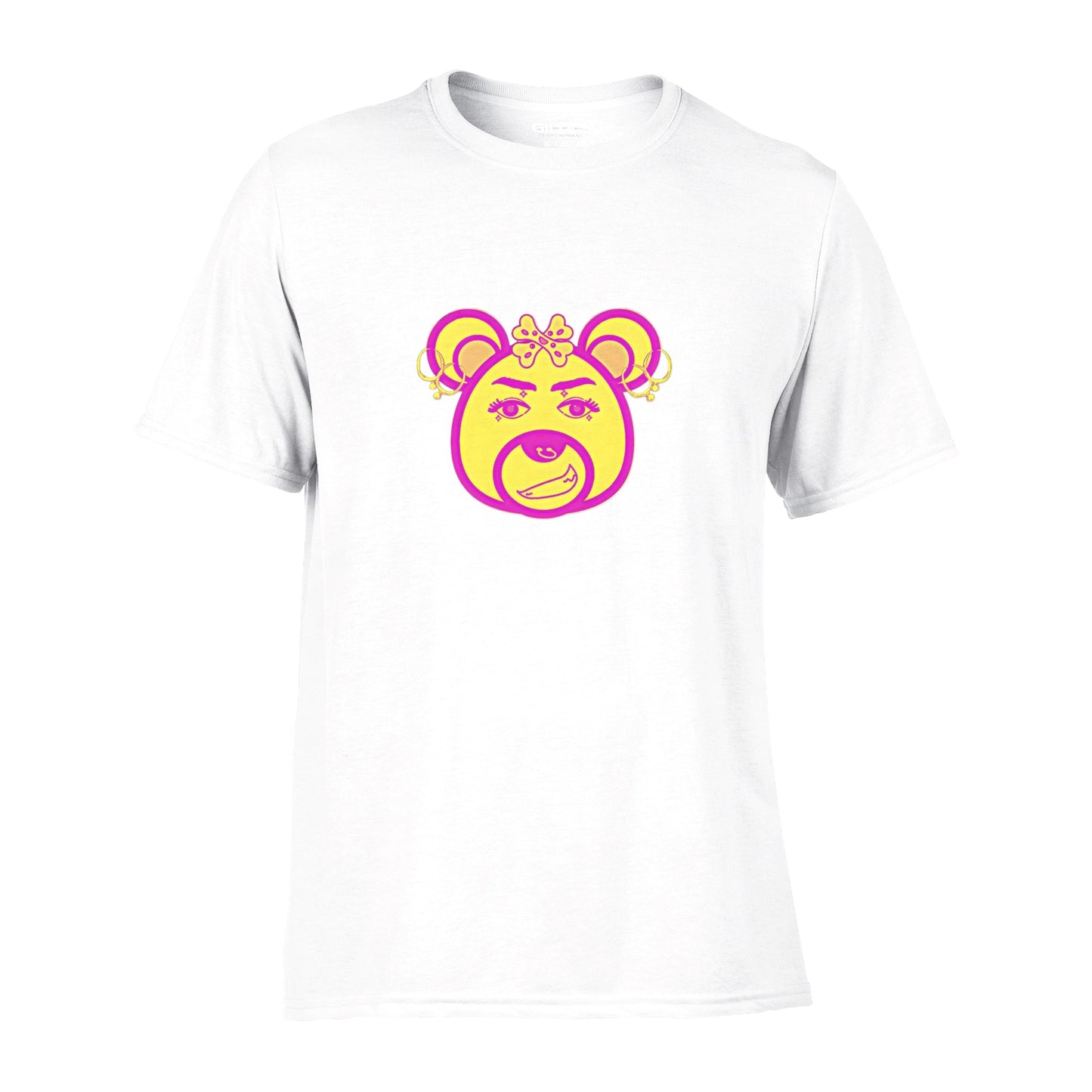 Neon Bear-Performance Unisex Crewneck T-shirt