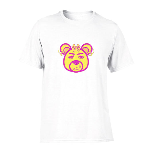 Neon Bear-Performance Unisex Crewneck T-shirt