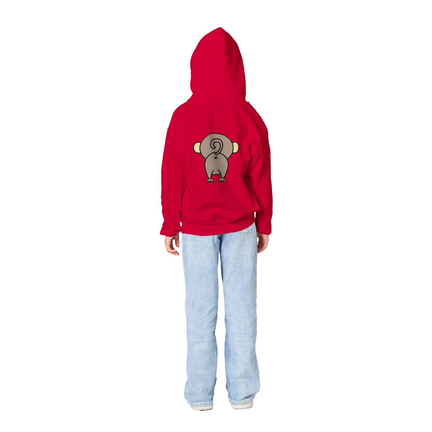 Monkey face and butt- kids clothing