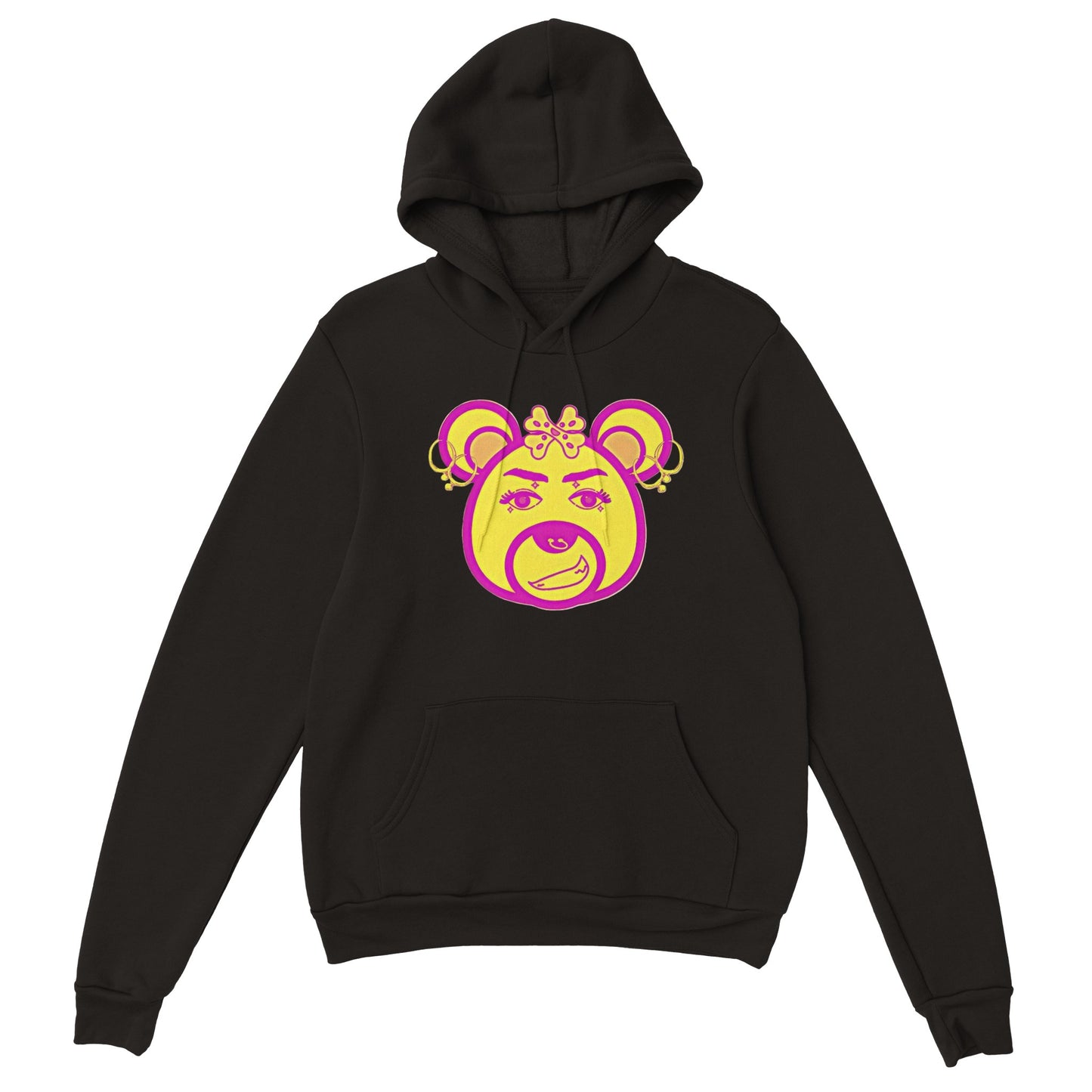 Neon Bear-Classic Unisex Pullover Hoodie