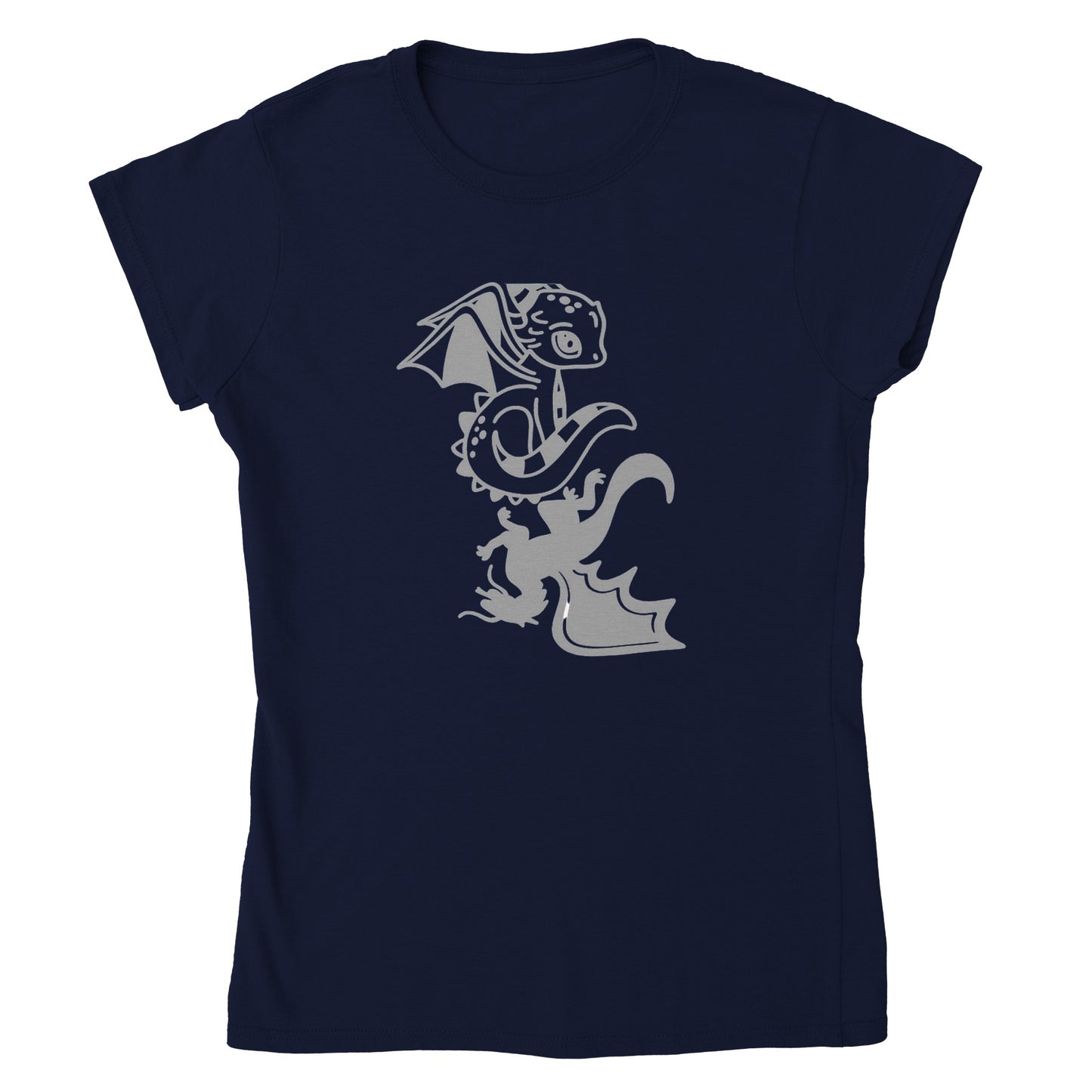 Cute Dragon-Classic Womens Crewneck T-shirt