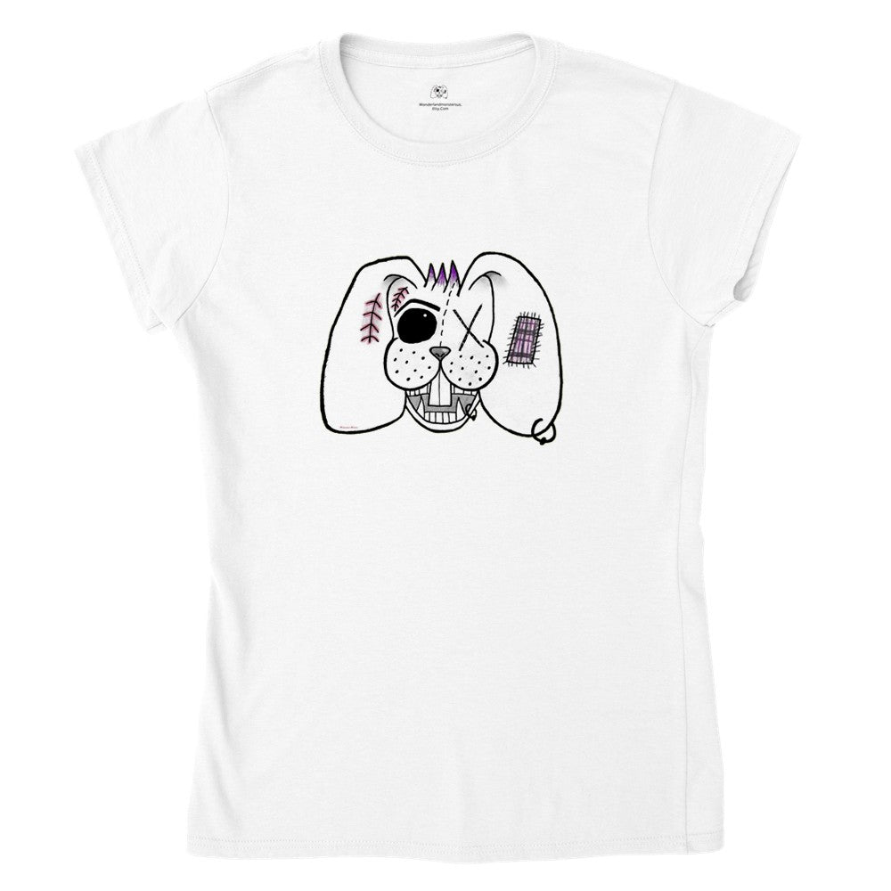 Wonderland Monsters bunny - Classic Womens Crewneck T-shirt
