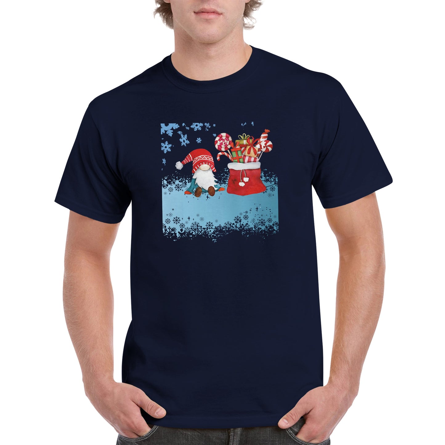 christmas gnome -Heavyweight Unisex Crewneck T-shirt