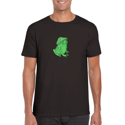 Mushroom Frog -Classic Unisex Crewneck T-shirt